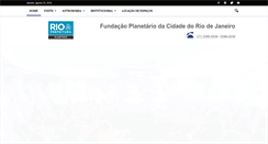 Desktop Screenshot of planetariodorio.com.br
