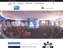 Tablet Screenshot of planetariodorio.com.br